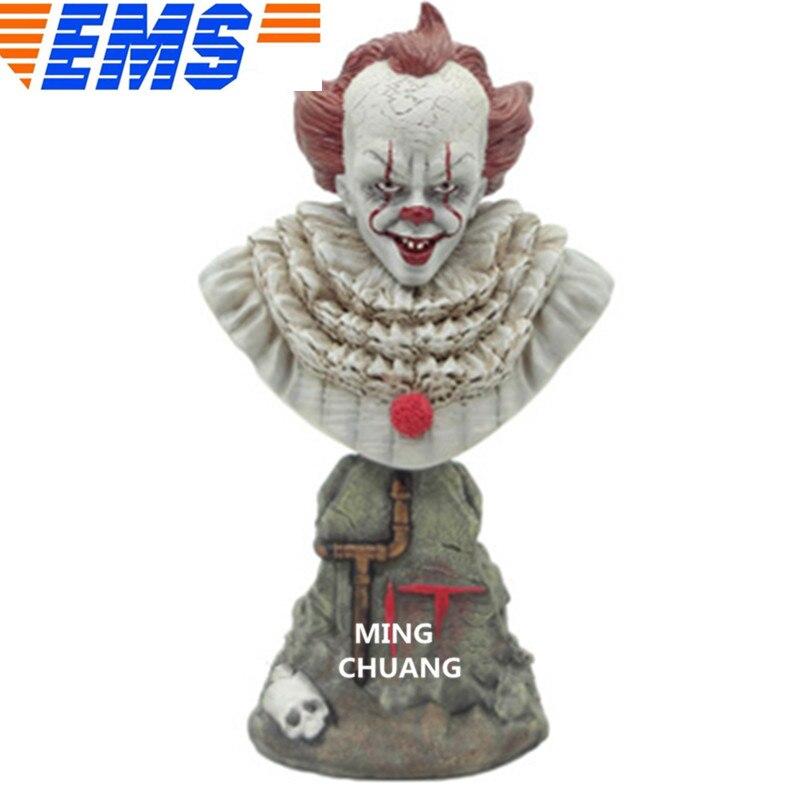 Statue Justice League Bust Joker Half-Length Photo Or Portrait Mr.J GK Action Figure Collectible Model Toy 24CM BOX D852