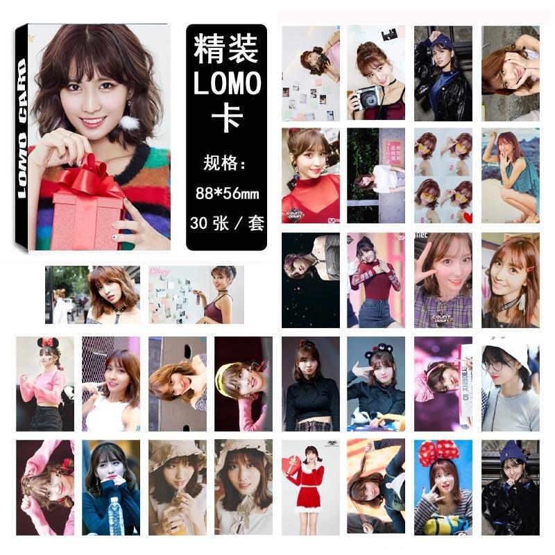 [MYKPOP]TWICE MOMO Cards 03 New Fashion K-POP Paper Photo Card HD Photocard SA18030501