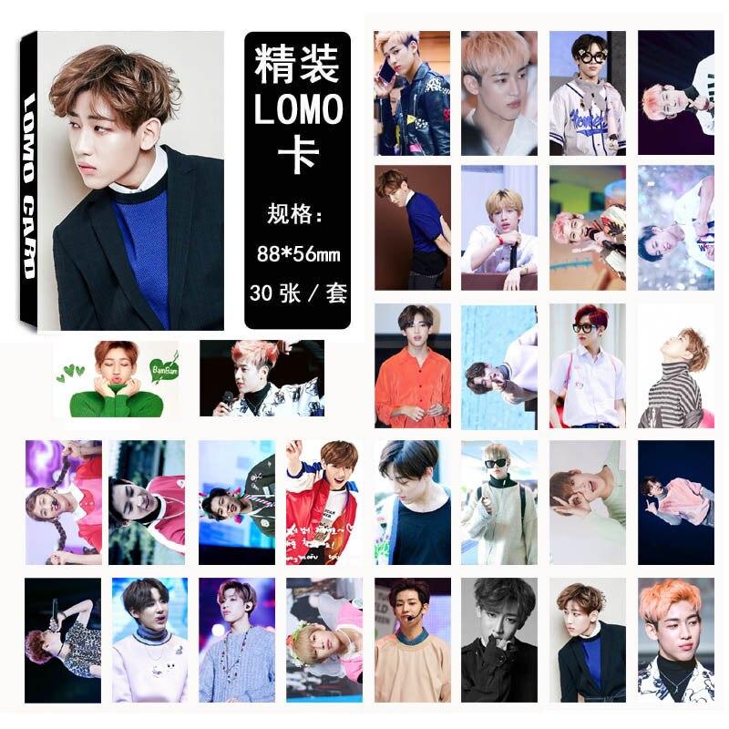 [MYKPOP]GOT7 FLY BAMBAM LOMO Cards Paper Photo Card HD Photocard SA18030324