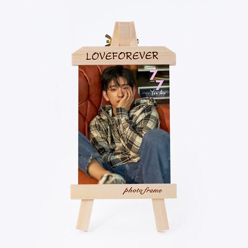 [MYKPOP]GOT7 Park Jin Young Wood Frame + Photo KPOP Fans Collection SA18090509