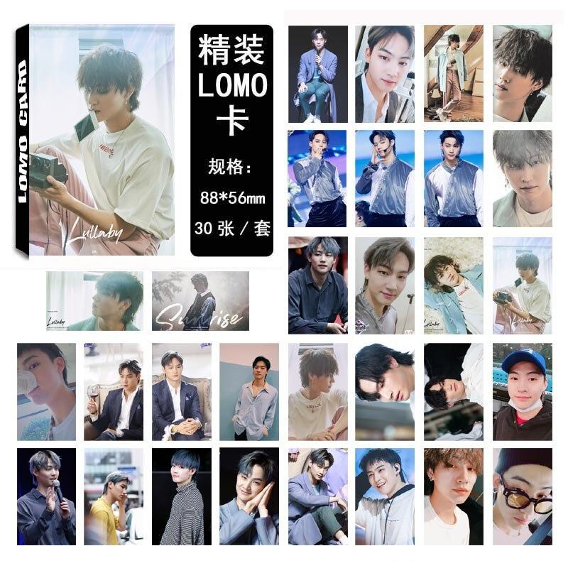 [MYKPOP]GOT7 JB LOMO Cards LULLABY HD Photo Paper Cards 30pcs/set Gift Box KPOP Fans Collection SA18101307