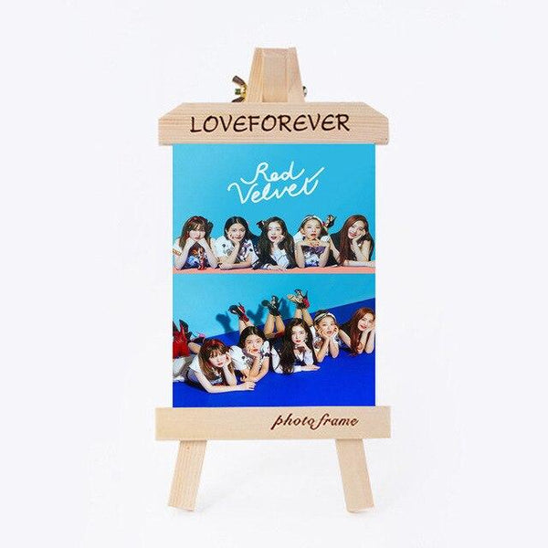 [MYKPOP]RED VELVET Wood Frame + Photo KPOP Fans Collection SA18083106