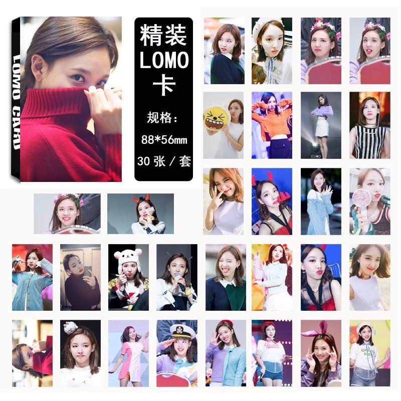 [MYKPOP]TWICE Lim Na Yeon TT LOMO Cards K-POP FASHION Paper Photo Card HD Photocard SA18030425