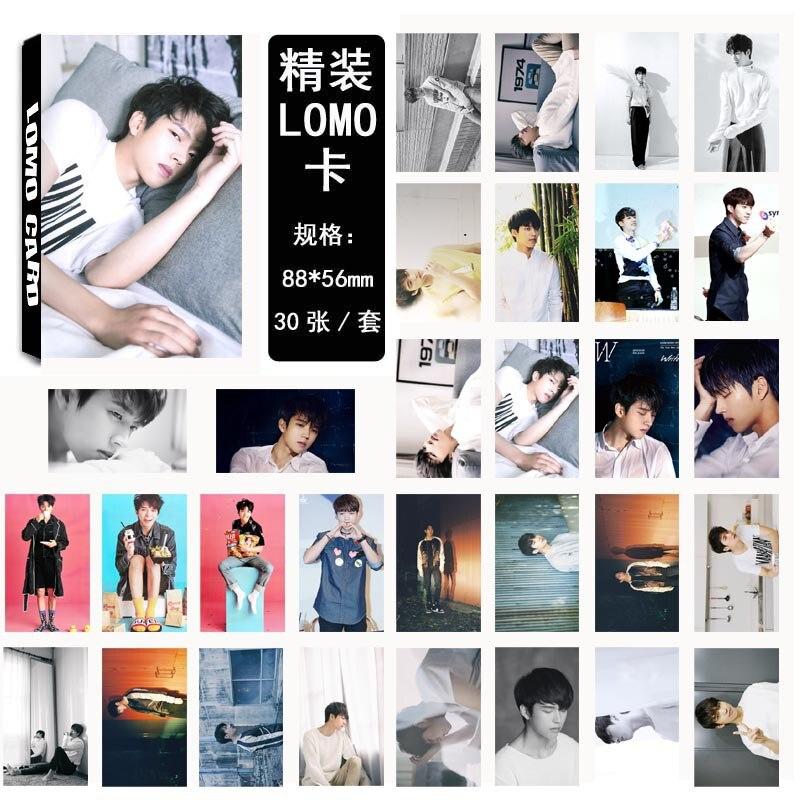 [MYKPOP]INFINITE Nam Woo Hyun LOMO Cards K-POP FASHION Paper Photo Card HD Photocard SA18030411