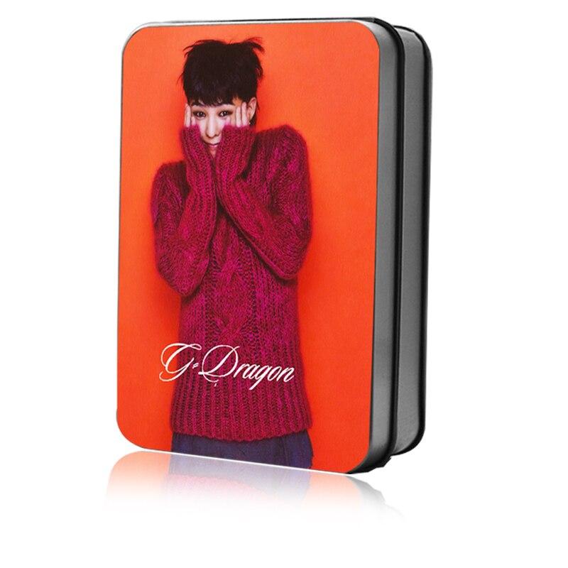 [MYKPOP]BIGBANG GD WELCOMING MADE SERIES Photo Card K-POP Paper Cards HD Polaroid Photocard 30pcs/set in Tin Box SA18040409
