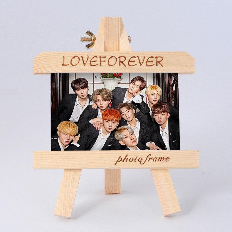 [MYKPOP]NOIR Wood Frame + Photo KPOP Fans Collection SA18090407