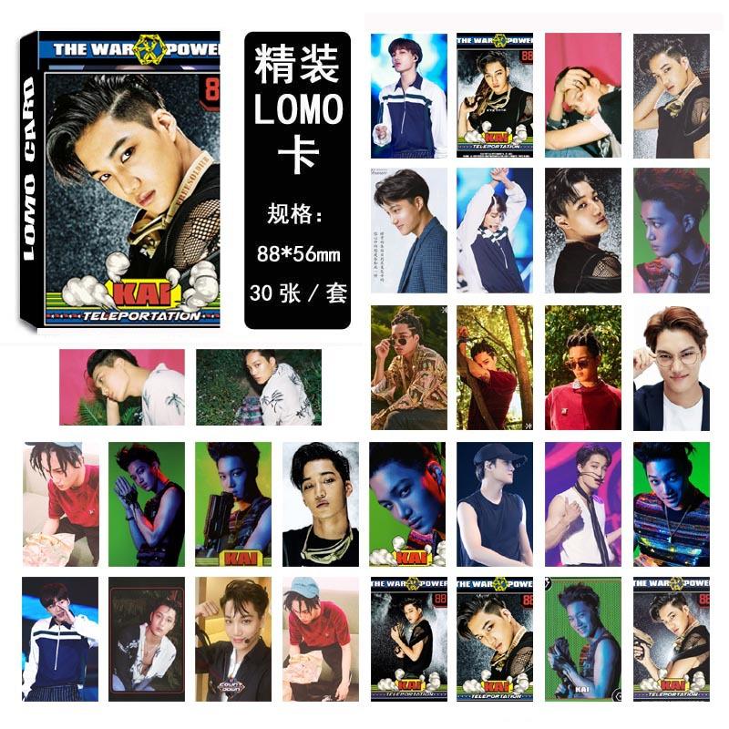 [MYKPOP] EXO KAI - FOR LIFE LOMO Cards Paper Photo Card KPOP Fans Collection SA18030408