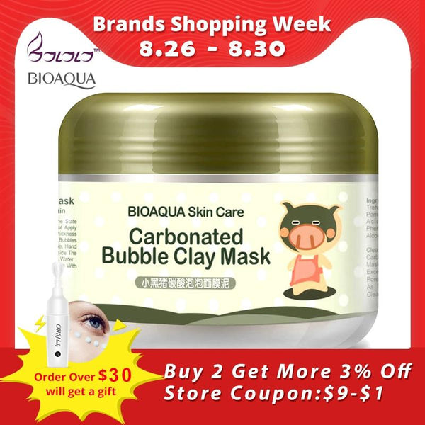 bioaqua skin care sleep treatment mask whitening hydration stickers cleansing blackheads remover cosmetics face masks anti aging