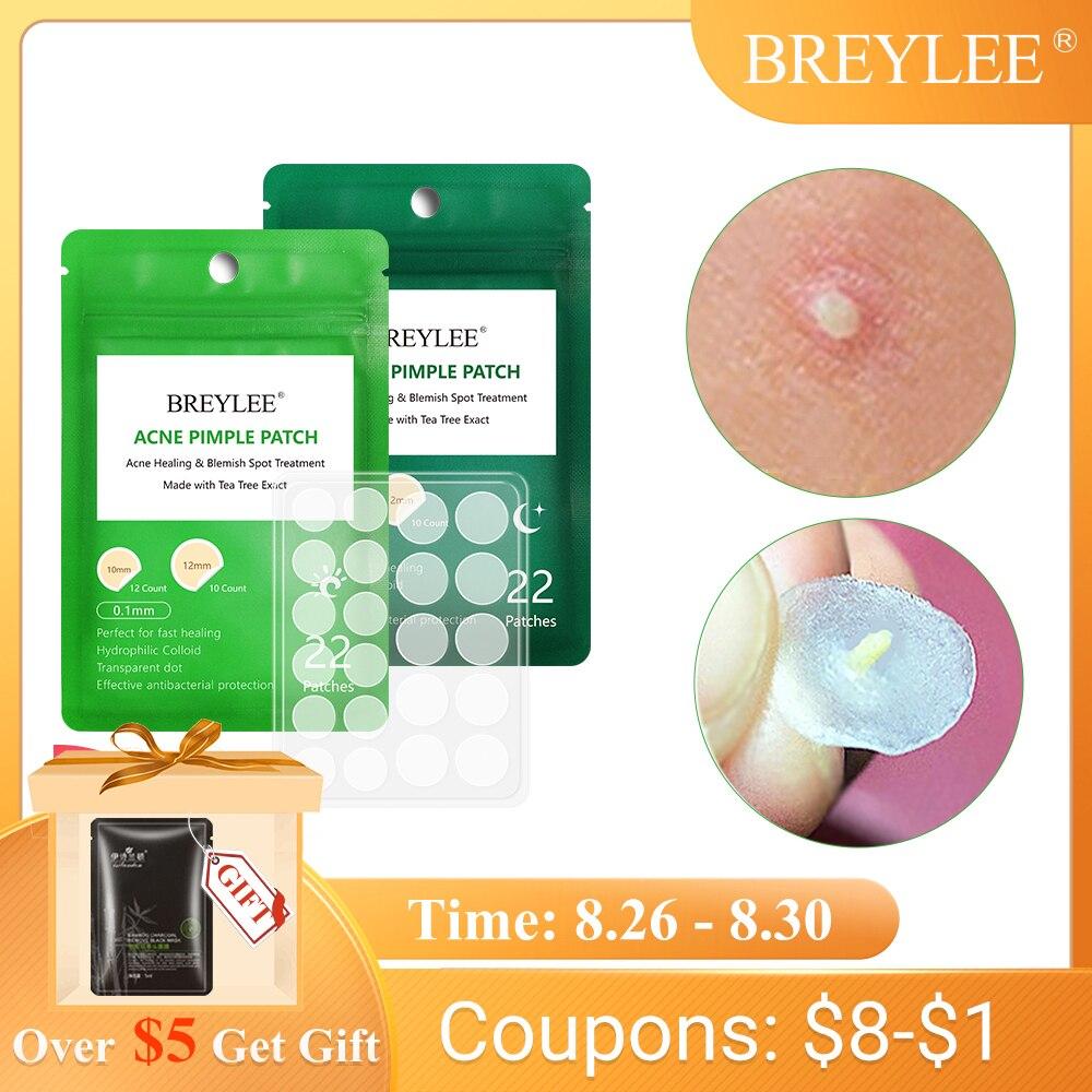 BREYLEE Acne Remover Patch Anti Acne Blackhead Pimple Blemish Treatment Sticker Skin Care Mask Facial Tools 22 Patches