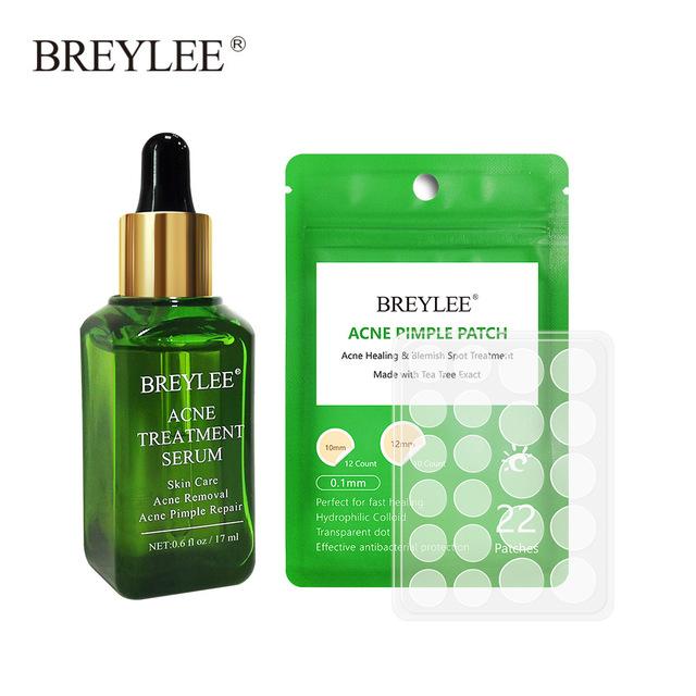 BREYLEE Acne Pimple Patch Acne Treatment Serum Essence Face Mask Skin Care Pimple Remover Tool Whitening Facial Serum Stickers