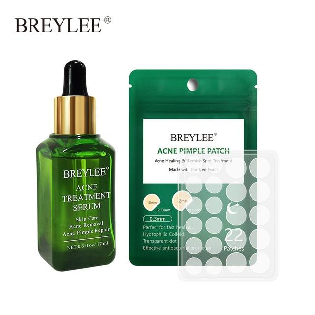 BREYLEE Acne Pimple Patch Acne Treatment Serum Essence Face Mask Skin Care Pimple Remover Tool Whitening Facial Serum Stickers