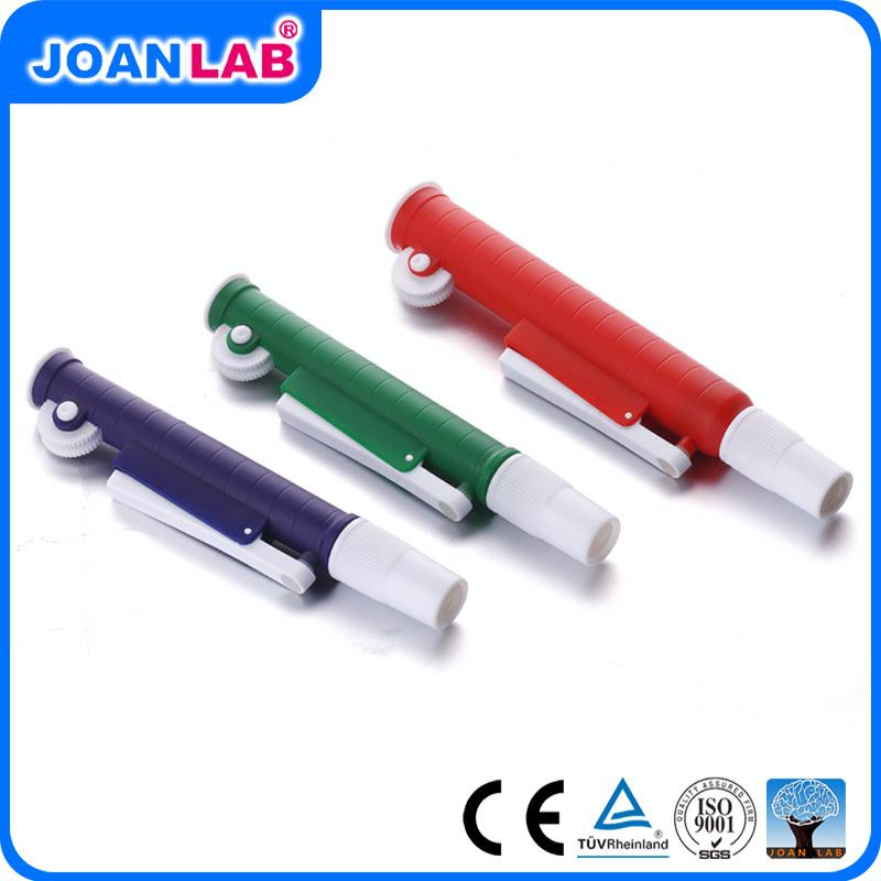 25ml Lab Fast Release Pipette Pump Pipettor  Transfer Pipette Pasteur Pipet, Red With Plastic Tube --Single