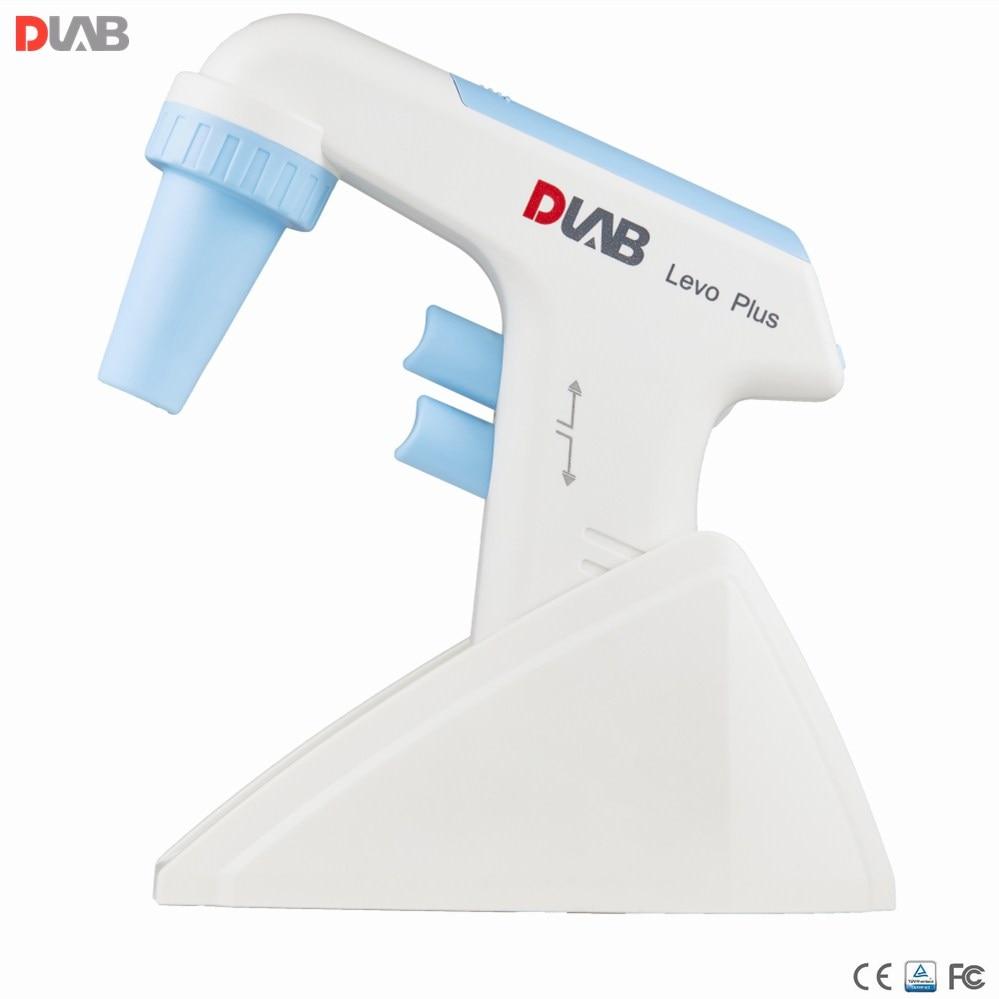 Large Capacity Electronic Pipette Pump DLab Levo Plus Pipette Filler 0.1-100ml Dragon Lab Pipette Controller With AC Adapter