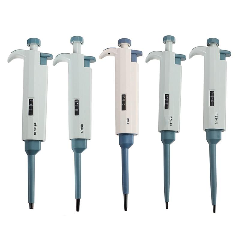 Adjustable Pipettor Single-channel Volume Mechanical Pipette Laboratory Pipettor 0.1ul-100ul Volume Lab Transfer Pipettor Pipet