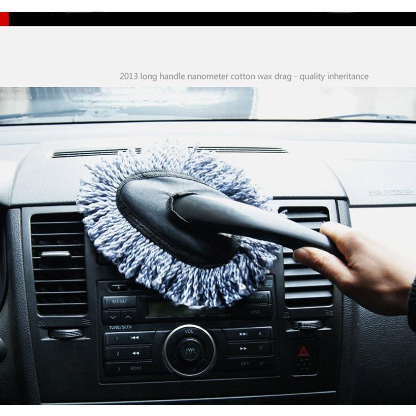 High quality Original Multifunctional Car Duster Cleaning Dirt Dust Clean Brush Dusting Tool Mop Gray Home Tool freeshipping