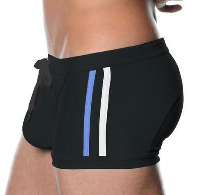 Brand Sexy Men Swimwear Men's Swimsuits Surf Board Beach Wear Man Swimming Trunks Boxer Shorts Swim Suits Gay Pouch size XL