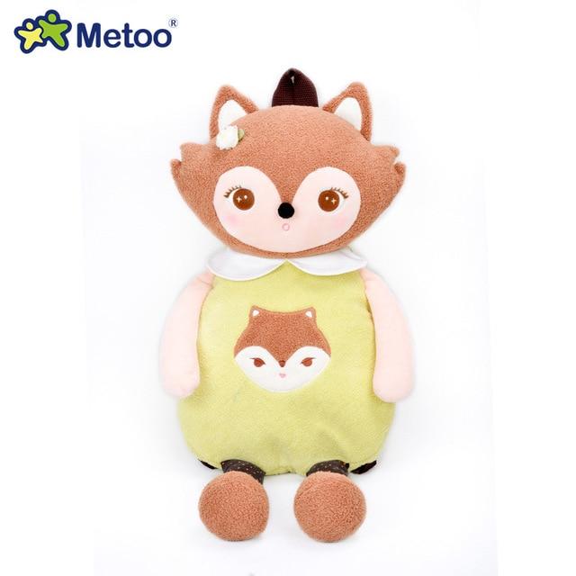Cartoon School Bags Kids Doll Plush Toy Satchel Children Shoulder Bag for Kindergarten Angela Rabbit Girl Backpack Metoo Doll