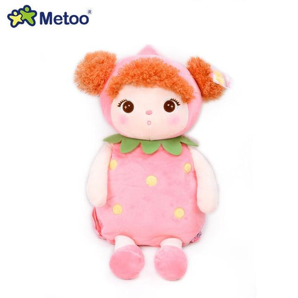 Cartoon School Bags Kids Doll Plush Toy Satchel Children Shoulder Bag for Kindergarten Angela Rabbit Girl Backpack Metoo Doll
