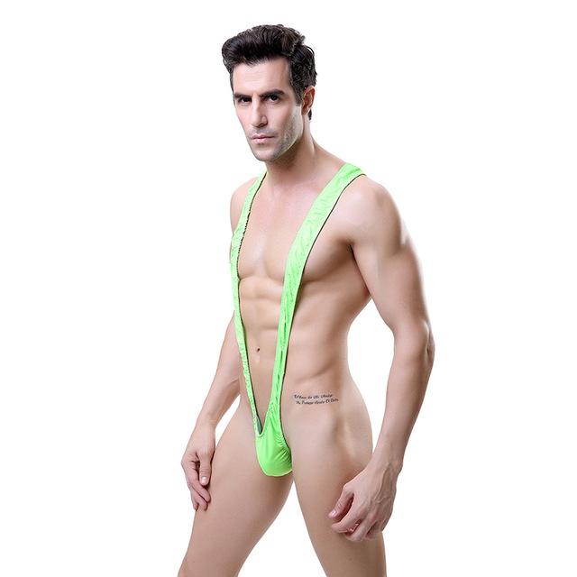 Sexy Siamese Men's Swimwear  Beach Board shorts trunks V shape Thong Swimsuits Bathing Suits Men Swimming Boxer Surf Wear Gay