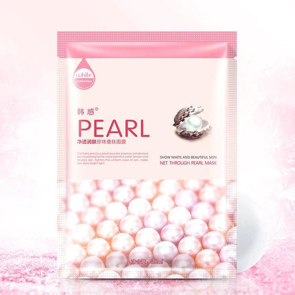 HanHuo Acerola GreenTea Cucumber Aloe Pearl Cubilose Mask For Face Mask Skin Care Facial Mask White Moisturizing Oil Control
