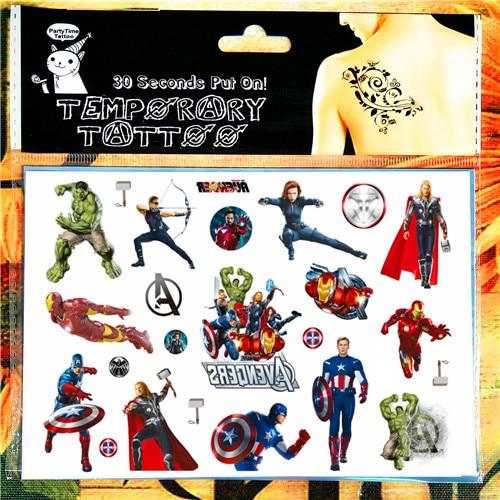 SHNAPIGN Amazing Spidey Child Boy Temporary Tattoo Body Art Flash Tattoo Stickers 17*10cm Waterproof Fake Styling Wall Sticker