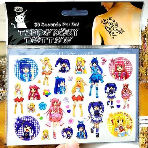 SHNAPIGN Pokemon Go Child Temporary Body Art Flash Tattoo Sticker 10*17cm Waterproof Henna Fake Tato Car Styling Sticker