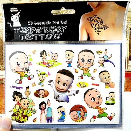 SHNAPIGN Pokemon Go Child Temporary Body Art Flash Tattoo Sticker 10*17cm Waterproof Henna Fake Tato Car Styling Sticker