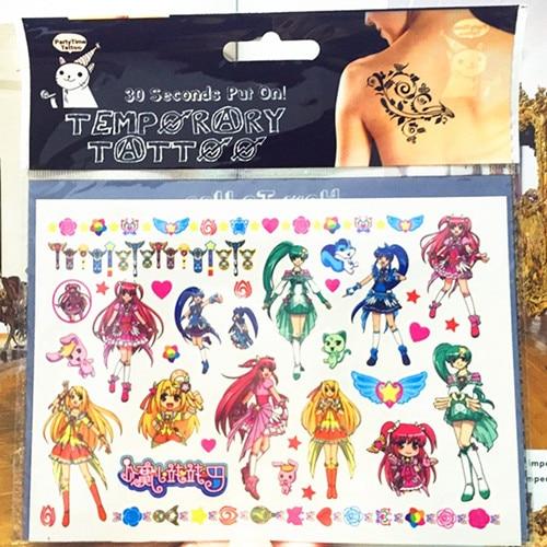 SHNAPIGN Pokemon Go Child Temporary Body Art Flash Tattoo Sticker 10*17cm Waterproof Henna Fake Tato Car Styling Sticker