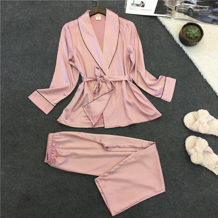 Voplidia Robe Sexy Bathrobe Women 2017 Pajamas Set New Summer Lace Nightgown Set Sleepwear Pajamas Pijama Feminino Pyjama VOP006