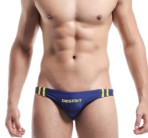 DESMIIT Men's Bikini Beach Swimming Brief New Summer Men's Swimwear Low Waist Diving Swimsuit for Men DT31 Dropshipping