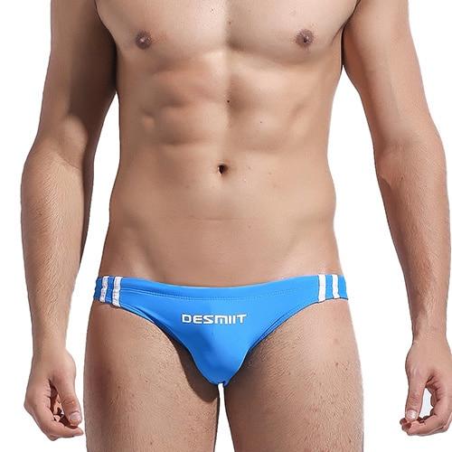 DESMIIT Men's Bikini Beach Swimming Brief New Summer Men's Swimwear Low Waist Diving Swimsuit for Men DT31 Dropshipping