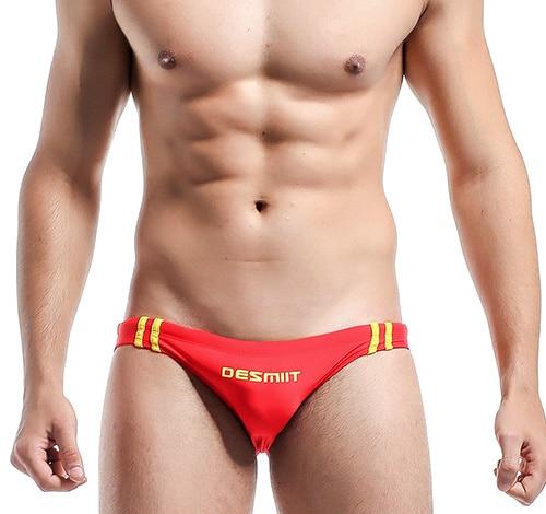 DESMIIT Men's Bikini Beach Swimming Brief New Summer Men's Swimwear Low Waist Diving Swimsuit for Men DT31 Dropshipping