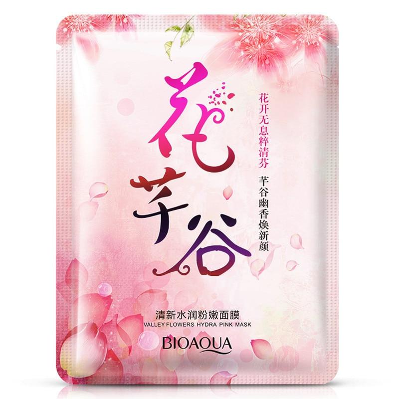 BIOAQUA Skin Care Natural Facial Mask Smooth Moisturizing Face Mask Oil Control Brighten Wrapped Mask Face Care
