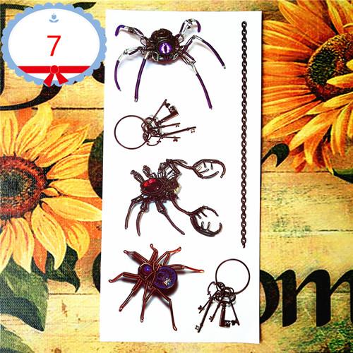 Nu-TATY Scorpion King 3d Temporary Tattoo Body Art Flash Tattoo Sticker 19*9cm Waterproof Fake Tatoo Home Decor Wall Sticker