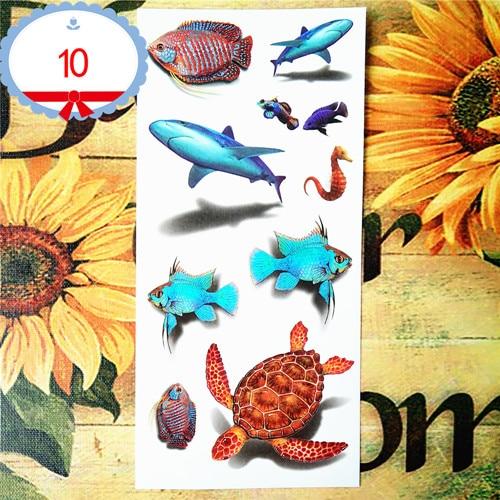 Nu-TATY Scorpion King 3d Temporary Tattoo Body Art Flash Tattoo Sticker 19*9cm Waterproof Fake Tatoo Home Decor Wall Sticker