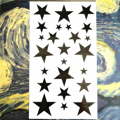 Nu-TATY Nu Era Matrix Barcode Temporary Tattoo Body Art Flash Tattoo Sticker 17*10cm Waterproof Henna Tatoo Selfie Wall Sticker