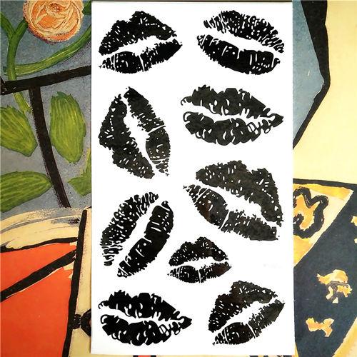 Nu-TATY Nu Era Matrix Barcode Temporary Tattoo Body Art Flash Tattoo Sticker 17*10cm Waterproof Henna Tatoo Selfie Wall Sticker
