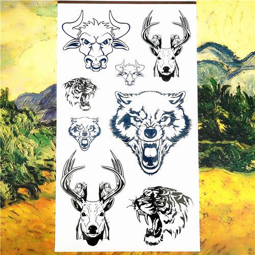 Nu-TATY Nu Era Matrix Barcode Temporary Tattoo Body Art Flash Tattoo Sticker 17*10cm Waterproof Henna Tatoo Selfie Wall Sticker
