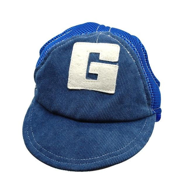 Didog Mesh Dog Sun Hat Fashion Baseball Cap Breathable Sport Hats With Ear Holes Fot Pets Outdoor Summer Headwear Accessories
