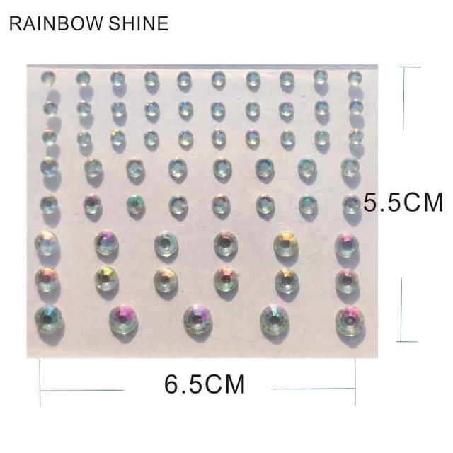 FG01 make up Face gems sticker gift ideas for Dance Punk and having Face Rocks Fun
