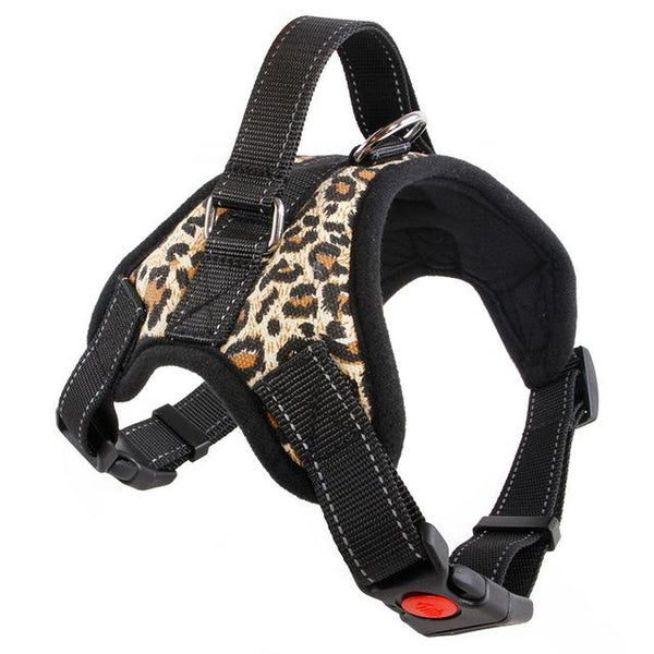 New Pets Dog Harness Vest Reflective Tape Breathable Mesh Pet Dogs Leash Harness Accessories Hot Sale