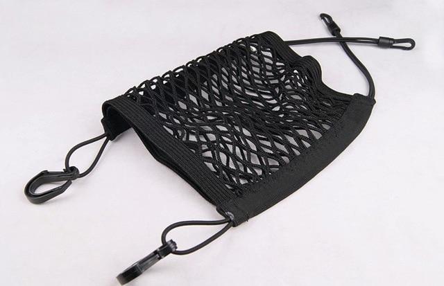Newest Car Barrier With Storage  Anti-collision Mesh Child The back seat grid Car Storage bags Car Safety Elastic Pet protection