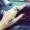 (Min order $0.5) waterproof temporary tattoo tatoo henna fake flash tattoo stickers Taty tatto  Lovers plane SYA014