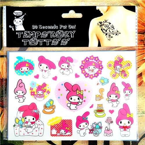 SHNAPIGN Cinderella Snow White Mermaid Child Temporary Flash Tattoo Body Art Sticker 17*10cm Tatoo painless Henna selfie