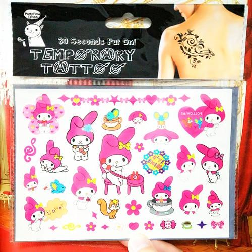 SHNAPIGN Cinderella Snow White Mermaid Child Temporary Flash Tattoo Body Art Sticker 17*10cm Tatoo painless Henna selfie