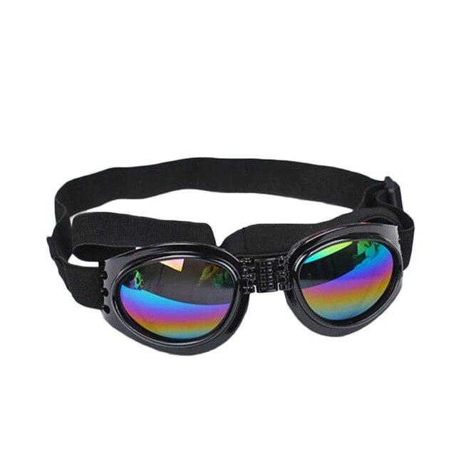 Super Cool Pet Accessories Foldable Dog UV Protective Sunglasses Goggles Lenses with Adjustable Strap Glasses