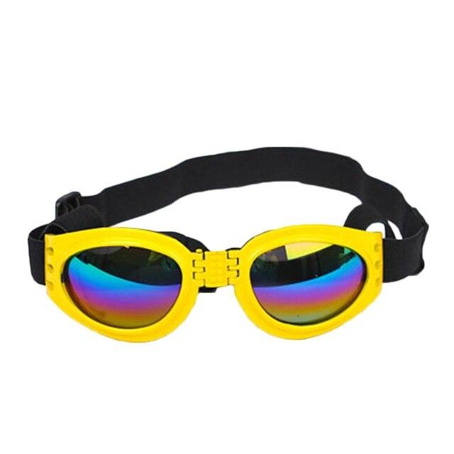 Super Cool Pet Accessories Foldable Dog UV Protective Sunglasses Goggles Lenses with Adjustable Strap Glasses