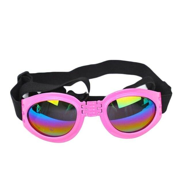 Super Cool Pet Accessories Foldable Dog UV Protective Sunglasses Goggles Lenses with Adjustable Strap Glasses