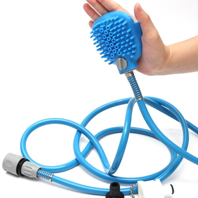 Multifunctional Pet Dog Cat Bathing Device Shower Nozzle Cleaning Supplies For Animal Pet Products Massage Brush Dog Accessories