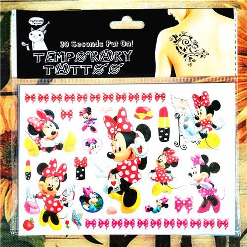 SHNAPIGN Toy Story Woody Buzz Child Temporary Tattoo Body Art Flash Tattoo Stickers 17*10cm Waterproof Henna Styling Sticker